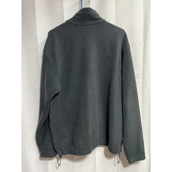 Columbia Fleece Full Zip Mens Sweatshirt/Jacket Black XL - Picture 3 of 5